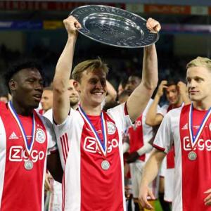 Football PIX: Ajax complete Dutch double