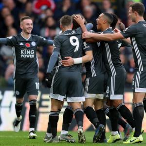 EPL: Leicester back in third after win at Palace