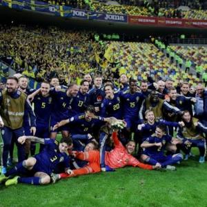 PIX: Sweden, Finland clinch Euro finals berth