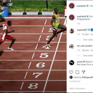 Bolt's lesson on social distancing