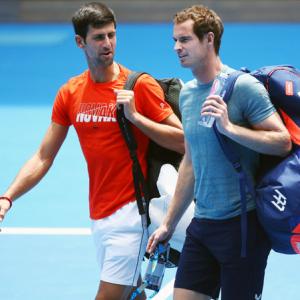 Djokovic-Murray lockdown 'knockabout' has fans in awe