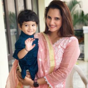 Sania Mirza posts cute picture with son Izhaan on Eid