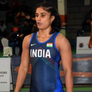 Wrestler Vinesh pulls out of national camp amid Covid