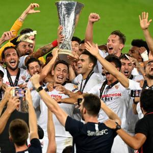 PHOTOS: Sevilla edge Inter to win Europa League title