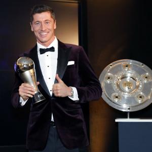Bayern's Lewandowski wins FIFA Best Player Award