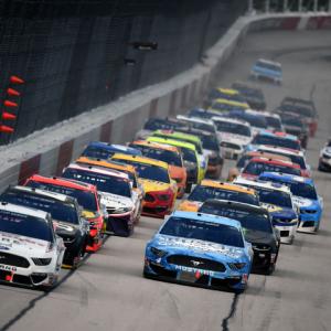 PIX: NASCAR returns to sound of silence