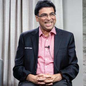 Vishy Anand back in India after three months