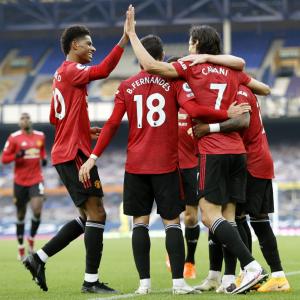 EPL PIX: United ease to victory; Chelsea moves to 3rd
