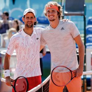 Djokovic supports Zverev over domestic abuse claims