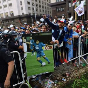 For Maradona, Argentina keep aside COVID-19 fears