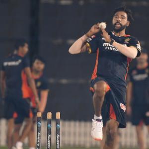 SEE: RCB's bowlers in action