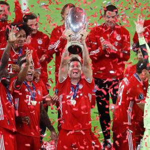 Bayern complete quadruple with Super Cup win