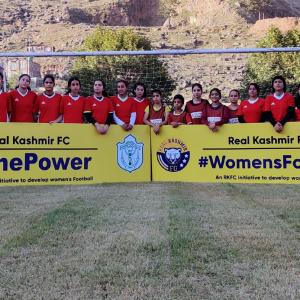 RKFC launches women's football team in Kashmir