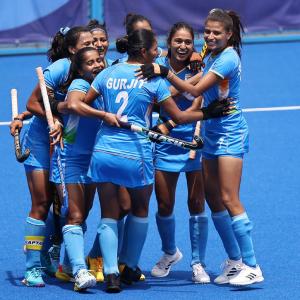 Hockey PIX: India women shock Australia to make semis
