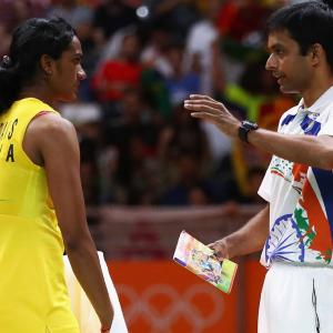 Gopichand congratulated me, Saina no: Sindhu