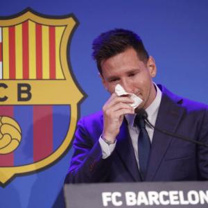 Tearful Messi confirms he is leaving Barcelona