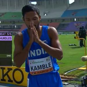 World Jr Athletics: Kamble makes 400m hurdles semis