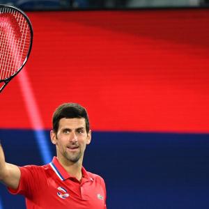 Djokovic keeps Serbia alive; Spain reach ATP Cup semis
