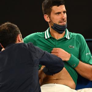 Djokovic unsure whether he will continue at Aus Open