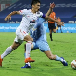 ISL: Chhetri stars as Bengaluru FC beat Mumbai City