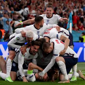 PIX: Kane takes England past Denmark to Euro final