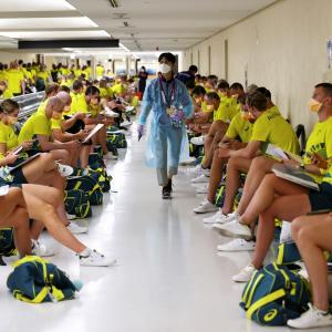 Australia training camp locked down after COVID scare