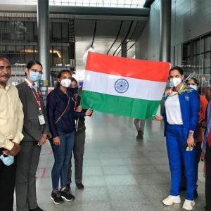 Sania-Ankita depart for Tokyo ahead of Olympics
