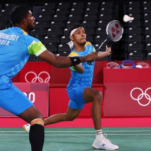 Chirag-Satwik win but miss out on badminton knock-outs
