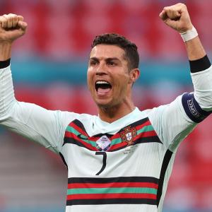 Record-breaking Ronaldo goes past Platini