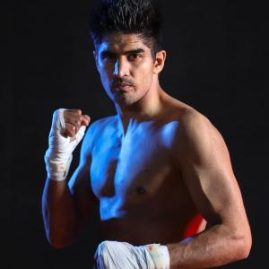 Boxer Vijender exudes confidence ahead of fight