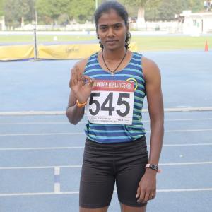 Dhanalakshmi beats Hima Das, breaks Usha's 200m mark