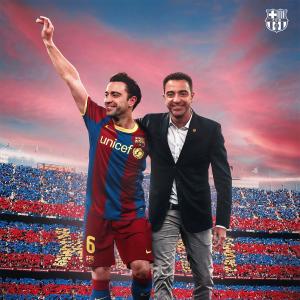 Xavi excited for Camp Nou return in 'difficult moment'