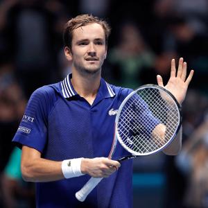 Tennis: Medvedev seals last four spot at ATP Finals