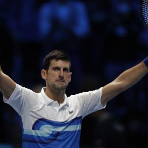 Djokovic clinches last-four spot at ATP Finals