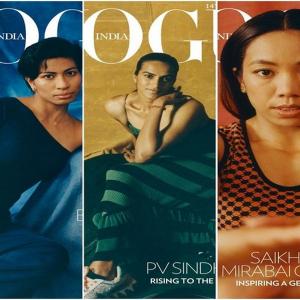 Sindhu, Lovlina, Mirabai Chanu featured on Vogue cover
