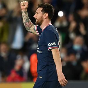 PIX: Messi scores as PSG down City; Real lose