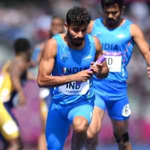 CWG: Indian men's 4x400m relay team in final