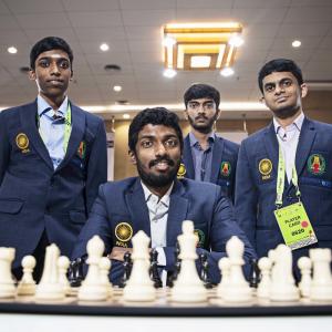 Chess Olympiad: India 'B' win bronze; women also third