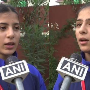 Meet twin sisters from J&K who won medals in Wushu