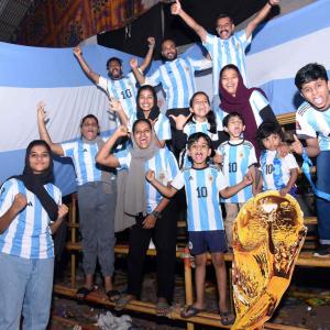 Where In World Are These Argentina Fans?