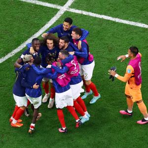 WC PIX: France beat Morocco to set up Argentina final