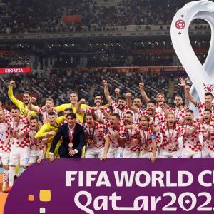 FIFA WC PIX: Croatia beat Morocco to finish third
