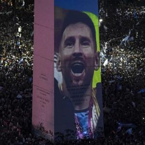 Argentina street party erupts after World Cup win