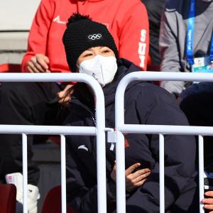 Peng Shuai watches Gu win Chinese gold at Big Air