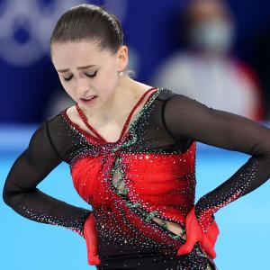 Winter Olympics: Valieva tumbles to fourth in singles