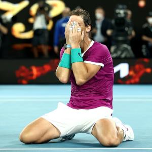 Nadal's journey to a men's record 21 Grand Slam titles