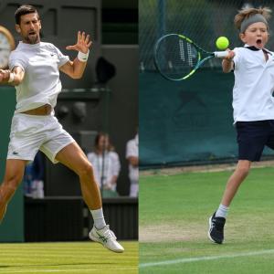 Djokovic ready to help son follow in his footsteps
