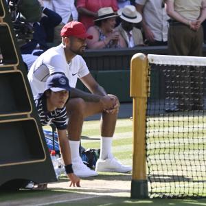 Kyrgios falters at final hurdle at Wimbledon