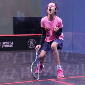 CWG: Watch out for 14-year-old squash star Anahat!