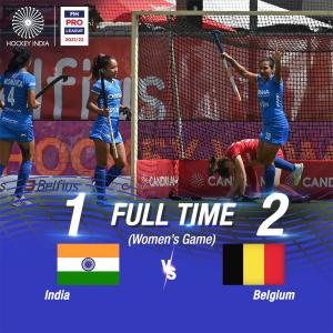 Pro League: India women lose to Belgium in opening tie